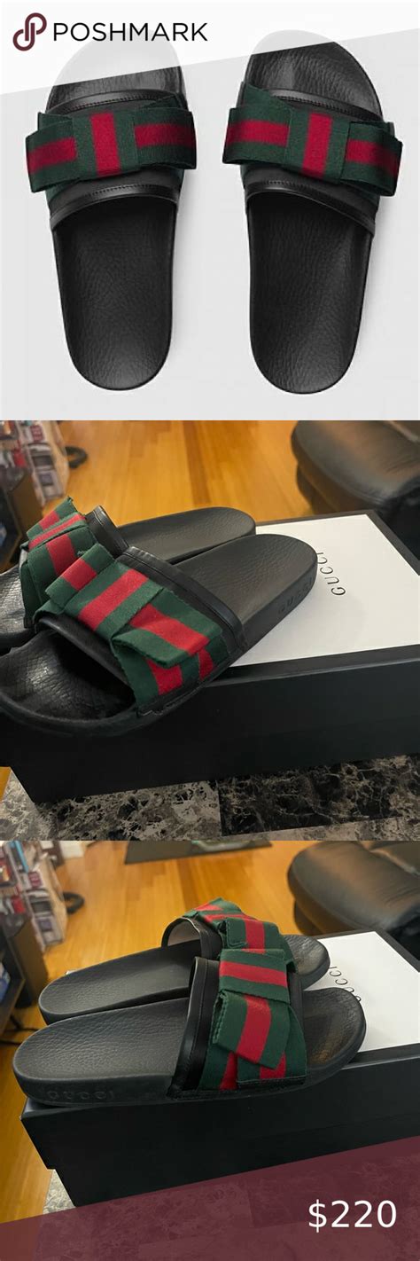 gucci bow slide|Gucci bow tie slides.